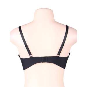 Reggiseno push-up comodo Oh Yeah Lover 75B, liscio e senza cuciture, taglia, nero/bianco, da donna - Product Image 6