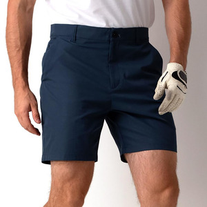 Short de golf confortable séchage rapide classique été quotidien décontracté mode couleur unie short respirant pour hommes - Product Image 4