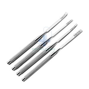 Juego de herramientas quirúrgicas de cincel para huesos, instrumentos ortopédicos para dar forma a los huesos, Kit Manual de acero inoxidable de alta calidad, Hospital certificado CE - Product Image 2