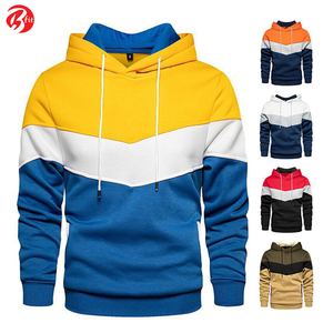 Pull à capuche à manches longues de haute qualité pour hommes, design chaud d'hiver à la mode, teint uni, dernière saison - Product Image 6