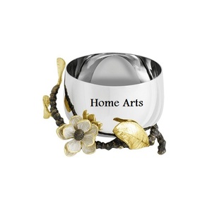 Bol de service pour collations en acier inoxydable avec base design Leaf Bol décoratif de qualité de luxe pour les fêtes de mariage - Product Image 2