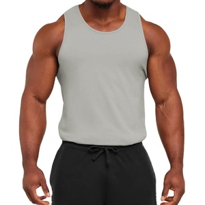 Lightweight Stringer Vintage Training Running Wear Sports Vest Slim Fit Stretchable Polyester Spandex High Street Breathable - Product Image 4