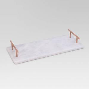 Real Marble Tray Customize Size Handmade Polished <b>Hotel</b> <b>Supplies</b> Serving Trays for Home <b>Hotel</b> <b>Restaurant</b> Natural Marble Tray - Product Image 1