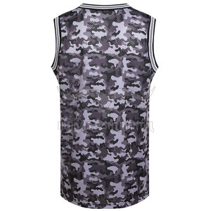 Ropa deportiva al aire libre Jersey Material poliéster alta calidad mejor diseño personalizado baloncesto Jersey - Product Image 2