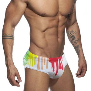 Shorts de Baño Elásticos, Duraderos y Ligeros con Estiramiento en Cuatro Direcciones, Material de Spandex/Nylon, Antibacterianos, Transpirables, con Logotipo Frontal - Product Image 4