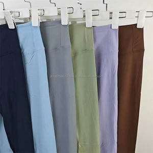 Quick-Dry Tight-Fitting Yoga Pants with <b>Tummy</b> <b>Control</b> and Shaping, High-Waisted for Women's Fitness and Running - Product Image 6