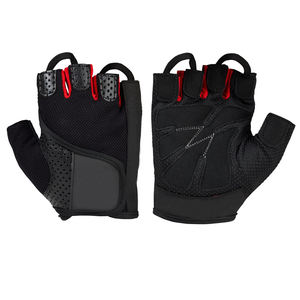 ถุงมือยกน้ำหนักสำหรับเล่นกีฬายิมครึ่งนิ้วถุงมือขี่สำหรับทุกเพศตามความต้องการที่กำหนดเอง - Product Image 3