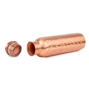 Wholesale Premium Quality Customized Logo Prints Metal Hammered Copper <b>Bottle</b> Heavy-Duty & <b>Vintage</b> Design Leak-Proof - Product Image 1