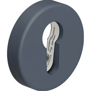 HEWI 306.23PBKN 99 Rosace en plastique pour clé, écusson de 99 mm d'épaisseur avec design PZ rond de 10,5 mm - Product Image 3