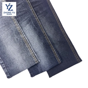 99% algodón 1% elastano cinco bolsillos 71/72 "Alta densidad mayor contracción 10,2 oz tela vaquera tejida en varias texturas