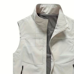 Chalecos para hombre, chaleco ligero sin mangas para actividades al aire libre, senderismo, viajes, ropa informal y de calle - Product Image 3