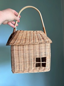 Panier en rotin naturel écologique - Grand panier - Rangement multifonctionnel moderne et polyvalent - Product Image 6