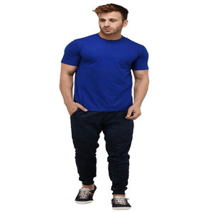 Camiseta de cuello redondo Fabricante Camiseta de algodón liso Camiseta unisex Camiseta de algodón para hombre Camisetas con estampado de pantalla personalizado - Product Image 4