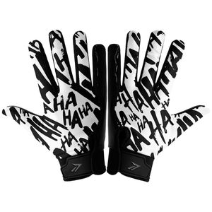 Gants de football américain personnalisés de qualité supérieure, nouvelle arrivée, OEM, paume adhérente, conception et maquettes gratuites - Product Image 1