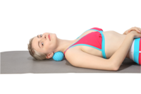 ALLWINWIN SMB27 Balle de massage à picots - Rouleau de massage plantaire en spirale pour fasciite plantaire