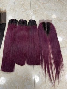 TAKAHAIR-Fabricación de peluca completa de VIETNAM, 3 mechones de hueso humano SDD liso, cabello virgen 100% vietnamita, proveedor de cabello sin procesar de Vietnam - Product Image 2