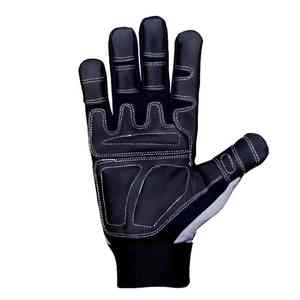 Gants de mécanicien confortables en cuir de vachette grainé, gants de conducteur, fonctions anti-coupure et anti-impact, gants de mécanicien - Product Image 5