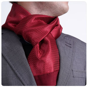 Exve Exclusive Elegant Double-Sided Red Self-Patterned Jacquard Woven Turkey Origin <b>Scarf</b> <b>Hat</b> & <b>Glove</b> <b>Sets</b> - Product Image 1