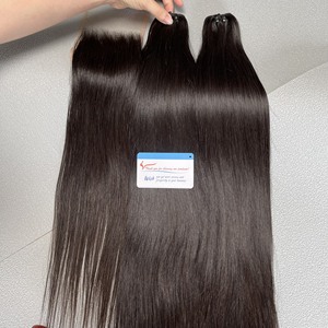 Vente en gros Extensions de cheveux Remy vietnamiennes à double trame Cheveux humains vietnamiens lisses et soyeux d'origine vietnamienne - Product Image 6