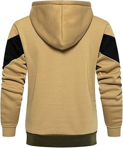 Sweat-shirt à capuche zippé et léger en tissu jacquard à carreaux pour hommes, veste à capuche pour hommes, sweat-shirt zippé à l'avant - Product Image 1