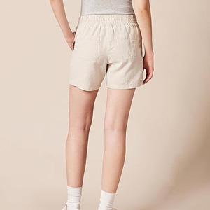 Ensembles courts de haute qualité avec logo personnalisé Ensemble short décontracté en coton doux pour femmes au prix de gros - Product Image 3