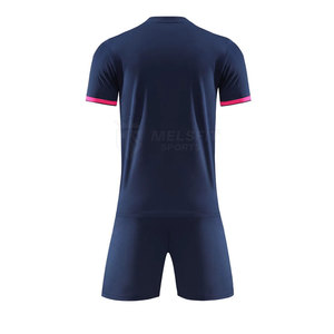Maillot de football personnalisé pour homme adulte de haute qualité, séchage rapide, respirant, uniforme de football 100% polyester toutes saisons - Product Image 2