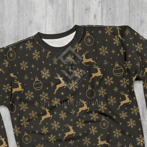 เสื้อสเวตเชิ้ตผู้ชายแบบสวมหัว ผ้าฟลีซหนานุ่ม พิมพ์ลาย สำหรับฤดูหนาว สไตล์ลำลอง  พร้อมโลโก้สั่งทำ - Product Image 3