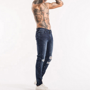 Best Wholesale High Quality Custom <b>Men</b> Denim <b>Jeans</b> / Wholesale Best Price Customized Logo <b>Men</b> Denim Pant - Product Image 6