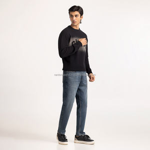 Sudadera de hombre Nardon Apparel, sudadera de lana pesada, jersey de cuello redondo para hombre - Product Image 4