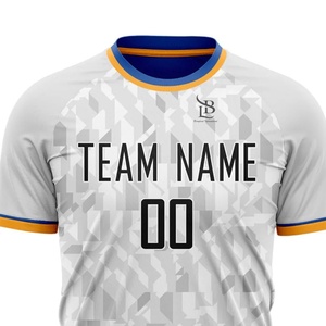 Maillot de football personnalisé pour équipe, vêtements de sport pour hommes, polyester à séchage rapide, sublimation, maillot de football avec impression de nom et de numéro - Product Image 5