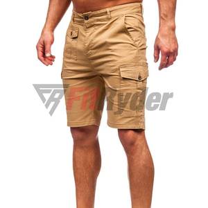 100% pantalones cortos de sudor de lana de algodón de secado rápido transpirable ropa de calle pantalones cortos Cargo para entrenamiento de gimnasia correr venta al por mayor OEM precio barato - Product Image 1