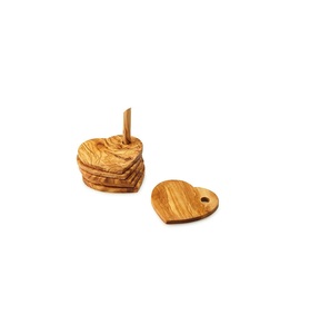 Hermoso posavasos redondo de madera perfecto para la decoración rústica del hogar, mesa de cocina de granja o mesa central de sala de estar - Product Image 1