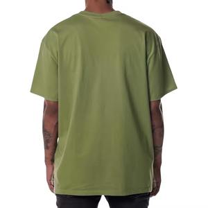 Customized <b>Men's</b> Solid Color T-<b>shirt</b> High Quality Quick Dry Breathable 100% Cotton Flannel Casual <b>Collarless</b> Design - Product Image 2