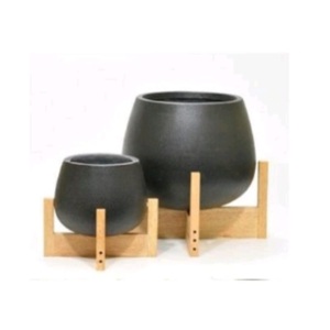 Maceta de Metal de estilo nórdico moderno, diseño martillado de oro y cobre, maceta Europea elegante para decoraciones de pie de escaleras - Product Image 4