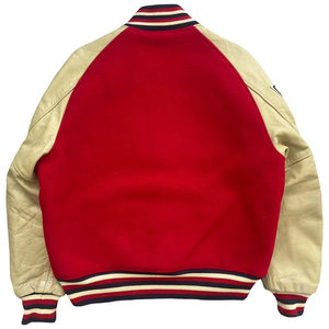 Men's High Street Wool <b>Jacket</b> Standout Winter Stand Collar Chenille Patched Embroidery Design American College Logos Letterman - Product Image 3