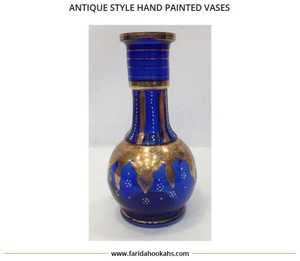 Cachimba de Vidrio Esmerilado de Lujo Exclusiva, Estilo Antiguo, Jarrones Pintados a Mano, Botella de Cachimba Egipcia, Base de Frasco - Product Image 5