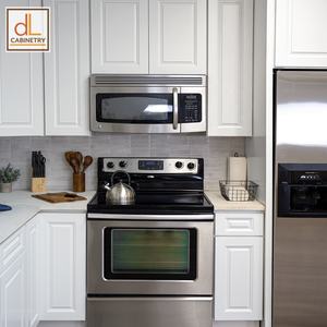 Glacier White 2 puertas 2 cajones Eco-Friendly Gabinete bajo 33 \ "W X 34,5 \" H X 24 \ "D Armarios de cocina - Product Image 1