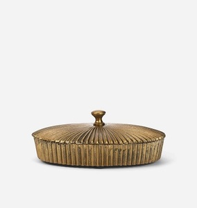 Plato de mantequilla de queso de acero inoxidable, caja de bandeja para galletas, recipiente de alta calidad con Tapa disponible a precio barato - Product Image 6