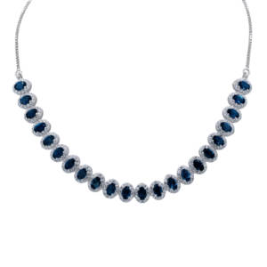 Élégant collier vintage en argent sterling 925 boucles d'oreilles et bague ensemble de mariée à la mode bijoux faits à la main pour la vente en gros - Product Image 4