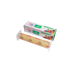 OEM personnalisé écologique personnalisé en usine personnaliser de qualité alimentaire emballage alimentaire Jumbo rouleau PVC film alimentaire surface haute pas cher prix 10/12mic - Product Image 4