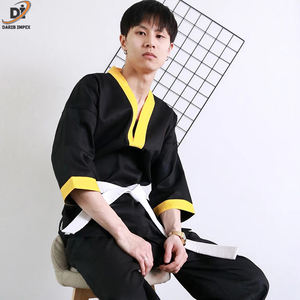 ชุดกีฬาผ้าคอตตอนสำหรับเล่นกีฬาเครื่องแบบเทควันโดน้ำหนักเบาใส่สบายมาใหม่ - Product Image 4