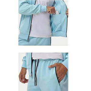 Conjunto Deportivo Ligero para Hombre, Traje de Gimnasio para Entrenamiento, Correr y Hacer Ejercicio, Ajuste Elástico - Product Image 4