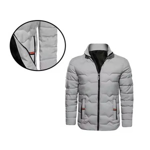 Chaqueta acolchada para hombre, abrigo de burbujas, chaquetas acolchadas cómodas y cálidas, logotipo personalizado informal de alta calidad para invierno - Product Image 2