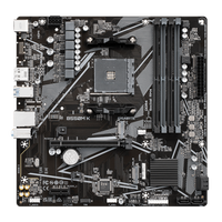 Placa base ultra duradera B550M K B550 con solución Digital VRM PCIe 4,0x16 ranura, conectores duales PCIe 4,0 M.2 con parada de ventilador