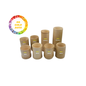 Vasos de bambú al por mayor vaso ecológico natural vaso de bambú reutilizable personalizado para una vida sostenible - Product Image 1