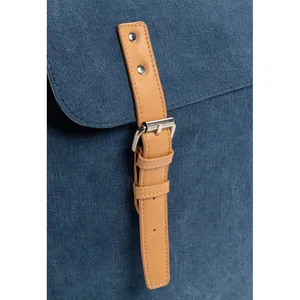 Sustainable PVC-Free <b>Canvas</b> PC <b>Backpack</b> for Promotional Merchandising Eco-Friendly Product Category - Product Image 4