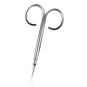 Ciseaux à manucure en acier inoxydable, lame tranchante, poignée ronde, coupe-cuticules pour adultes - Product Image 5