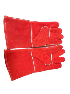 Gants de soudage industriels anti-coupure XL Gants de sécurité pour l'extérieur et la construction à usage général en cuir souple - Product Image 3