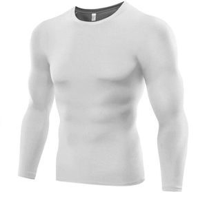 Venta caliente Rash Guard por encargo de alta calidad para hombres Rash Guard para Bjj Training Mma Rash Guard - Product Image 3