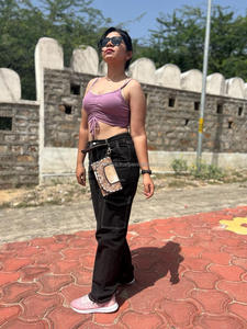 Véritable fourrure de vache faite à la main couleur usiné fourrure cuir bracelet pochette femmes conçu sac à main vente chaude en cuir usiné gland pochette - Product Image 3